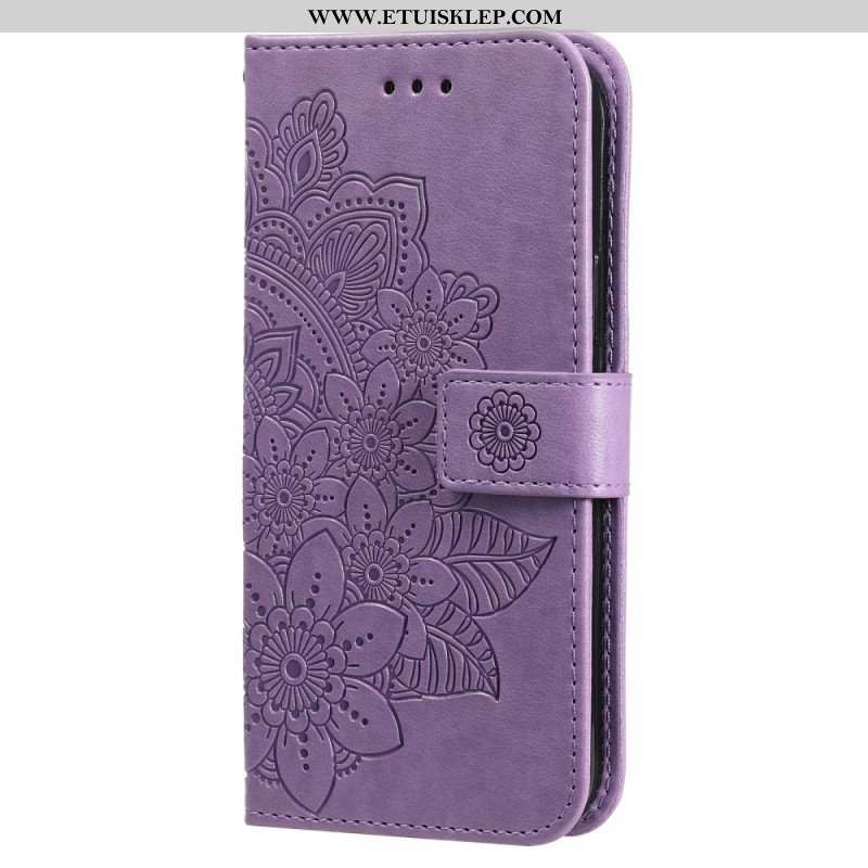 Etui Folio do Oppo Find X5 Lite Mandala Ze Smyczą